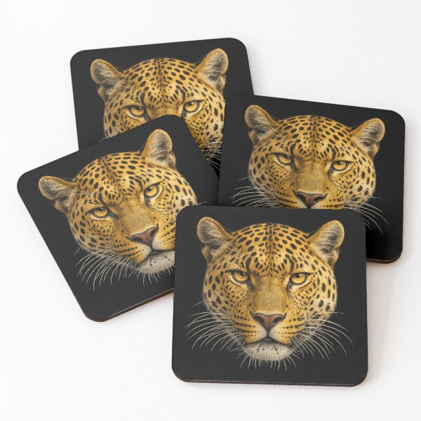 Item preview, Realistic Leopard Head designed and sold by EvokeInspire.