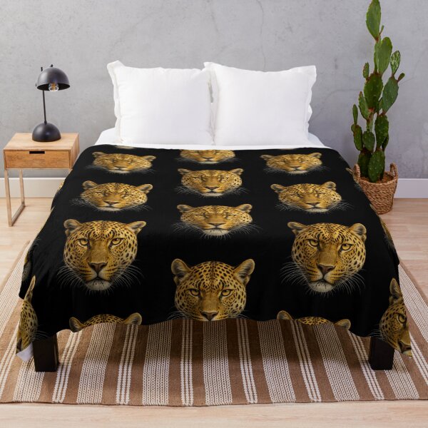 Item preview, Realistic Leopard Head designed and sold by EvokeInspire.