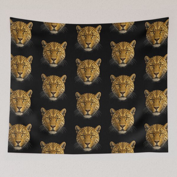 Item preview, Realistic Leopard Head designed and sold by EvokeInspire.