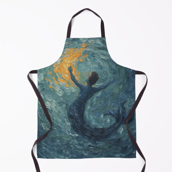 Item preview, Mermaid | Post-impressionist painting style designed and sold by ComicsFactory.