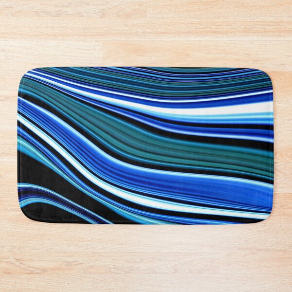 Item preview, Blue, Seafoam, And White Swirled Marbled Art Design  designed and sold by DEC02.