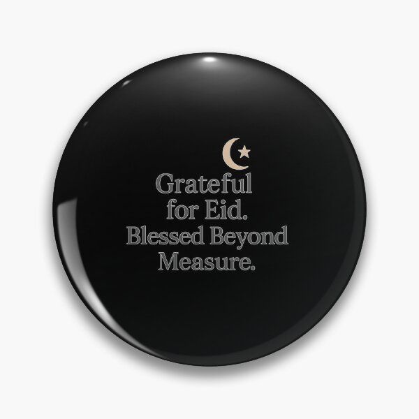 Item preview, Grateful for Eid. Blessed Beyond Measure. designed and sold by ALITOPRINCE.