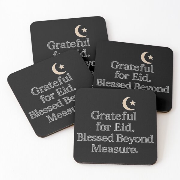 Item preview, Grateful for Eid. Blessed Beyond Measure. designed and sold by ALITOPRINCE.