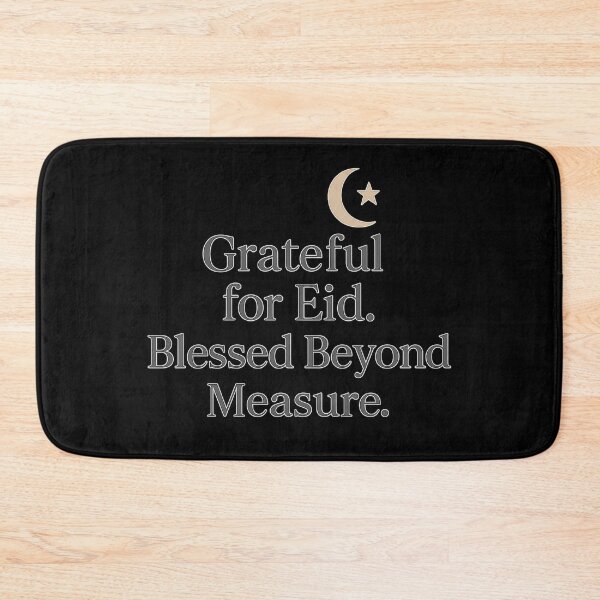 Item preview, Grateful for Eid. Blessed Beyond Measure. designed and sold by ALITOPRINCE.