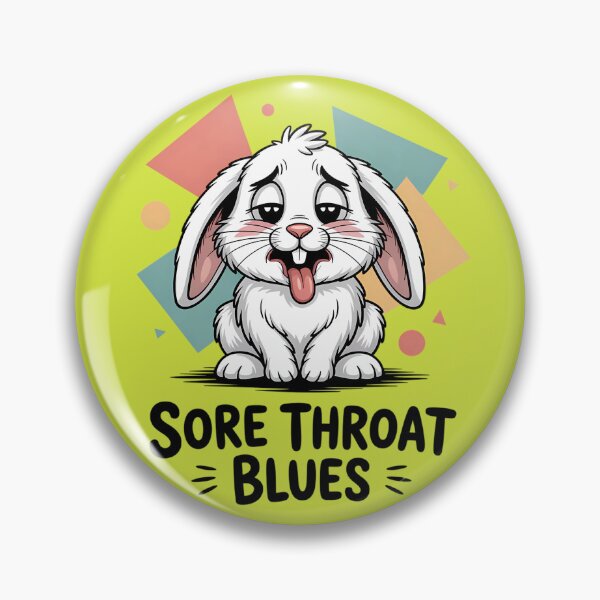 Item preview, Sick Bunny With A Nasty Sore Throat designed and sold by SurrealArtSzysz.