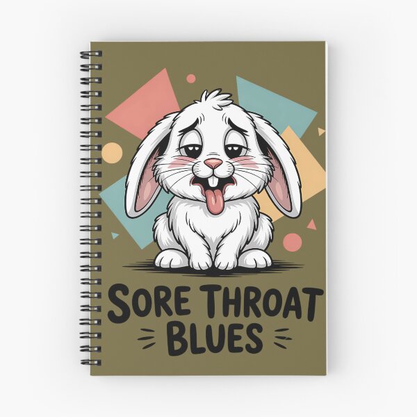 Item preview, Sick Bunny With A Nasty Sore Throat designed and sold by SurrealArtSzysz.