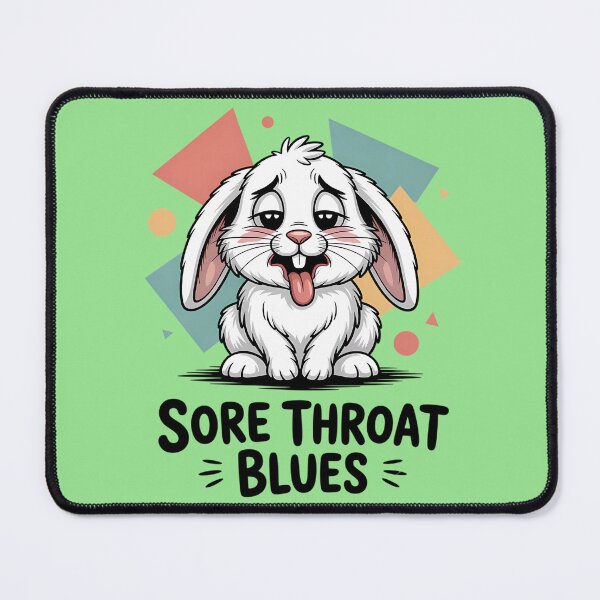 Item preview, Sick Bunny With A Nasty Sore Throat designed and sold by SurrealArtSzysz.