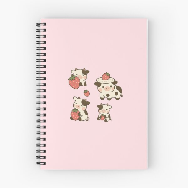 Item preview, Strawberry Cow Parade – Cute Kawaii Pink Blanket Design designed and sold by viris ☆.