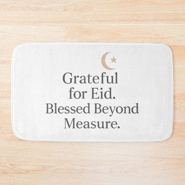 Item preview, Grateful for Eid. Blessed Beyond Measure. designed and sold by ALITOPRINCE.
