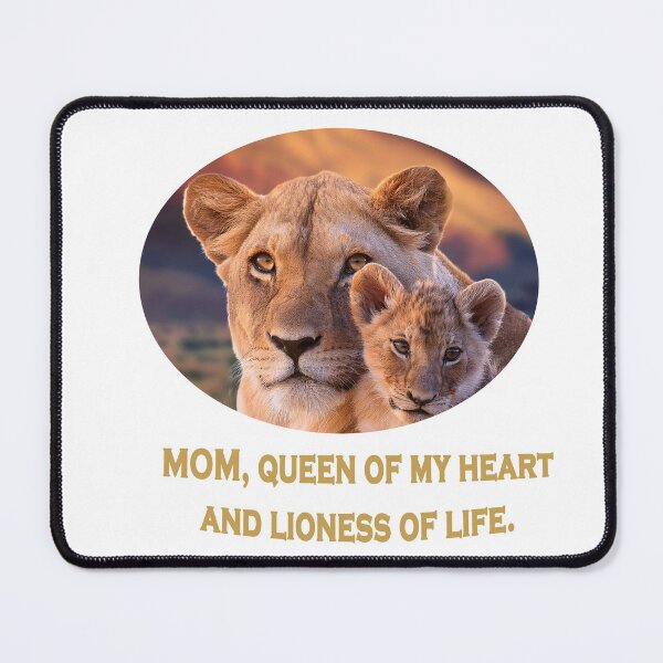 Item preview, Lioness Mom Queen of My Heart designed and sold by JOUNO.