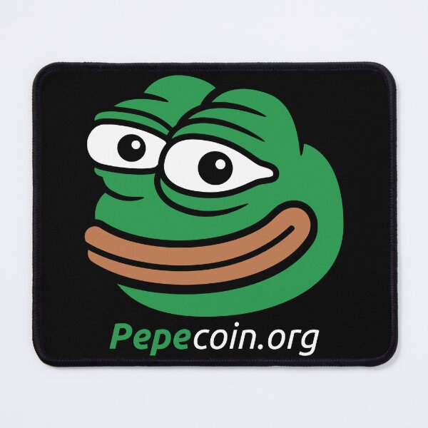 Item preview, Pepecoin.org No borders design designed and sold by NoiseToSeeYou.