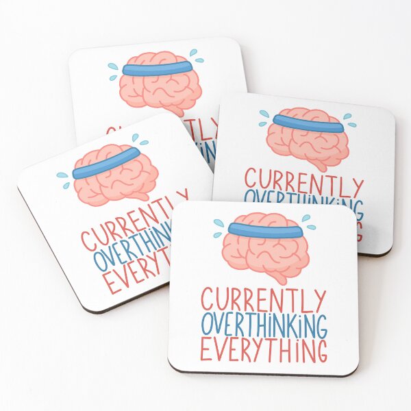 Item preview, Currently Overthinking Everything designed and sold by byebyesally.