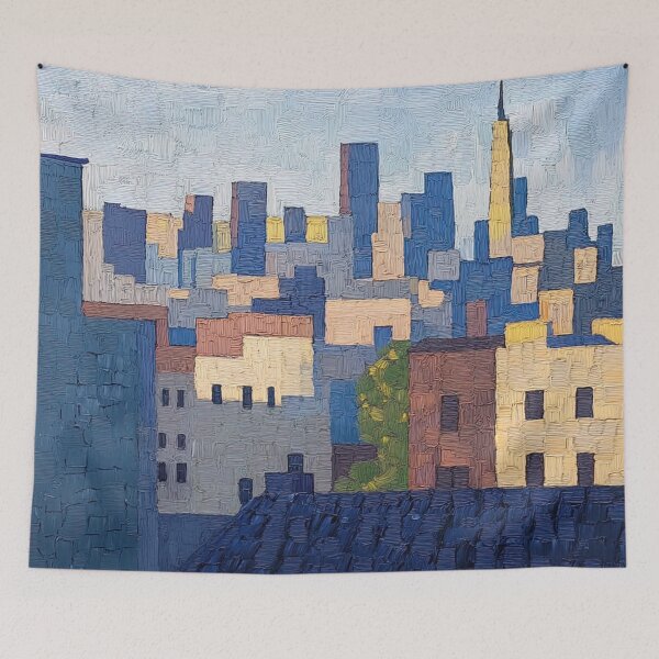 Item preview, Mesa | Post-impressionist painting style designed and sold by ComicsFactory.