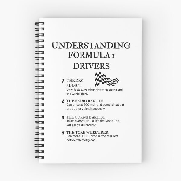 Item preview, Understanding Formula 1 Drivers – Hilarious F1-Inspired Definitions designed and sold by PsyFlow35.