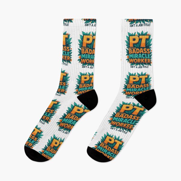 Item preview, Physical Therapist Because Badass Miracle Worker Isn't A Job Title! designed and sold by TeesYouWant.