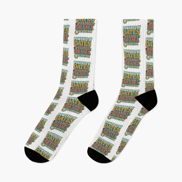 Item preview, Powered by Dates & Family Drama – Eid Edition designed and sold by ALITOPRINCE.