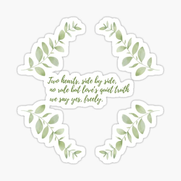 Item preview, We Say Yes Freely designed and sold by Content by Steph.