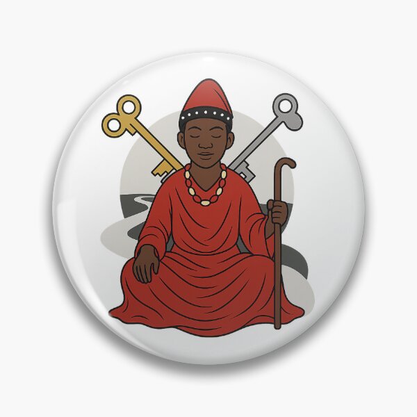 Item preview, Guardian of the Crossroads – Elegua / Guardián de los Cruces de Caminos – Eleguá designed and sold by VelaVestida.