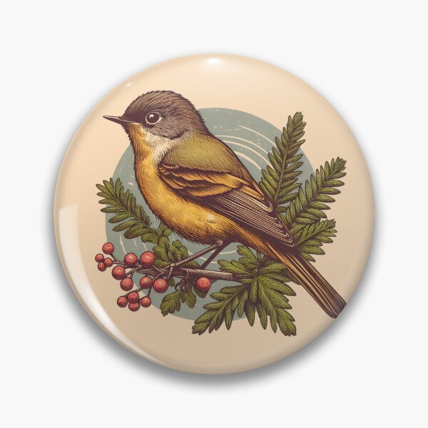 Item preview, Olive-sided Flycatcher 4 designed and sold by theAVIARY7.