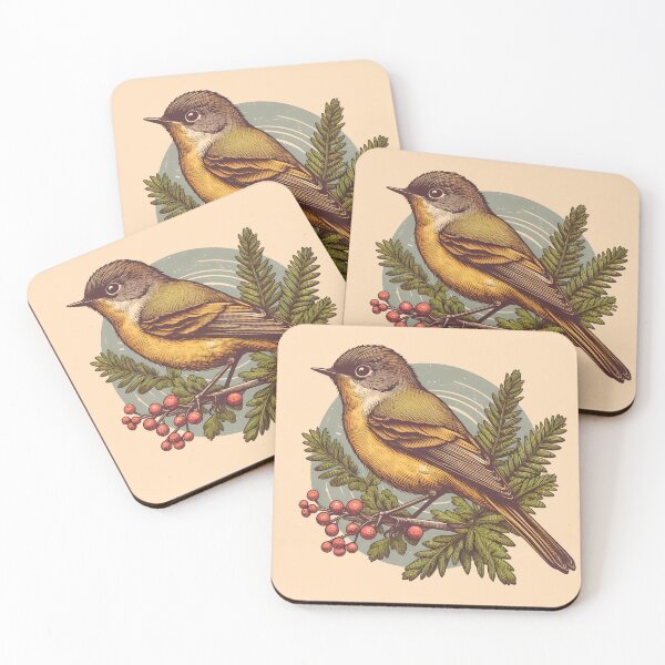 Item preview, Olive-sided Flycatcher 4 designed and sold by theAVIARY7.