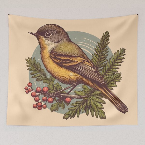 Item preview, Olive-sided Flycatcher 4 designed and sold by theAVIARY7.