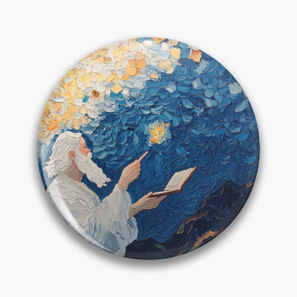 Item preview, Messenger god | Post-impressionist painting style designed and sold by ComicsFactory.