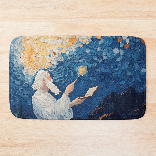 Item preview, Messenger god | Post-impressionist painting style designed and sold by ComicsFactory.