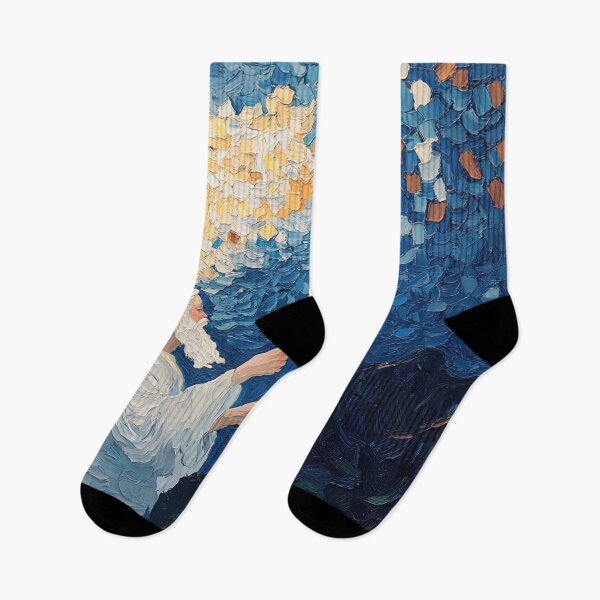 Item preview, Messenger god | Post-impressionist painting style designed and sold by ComicsFactory.
