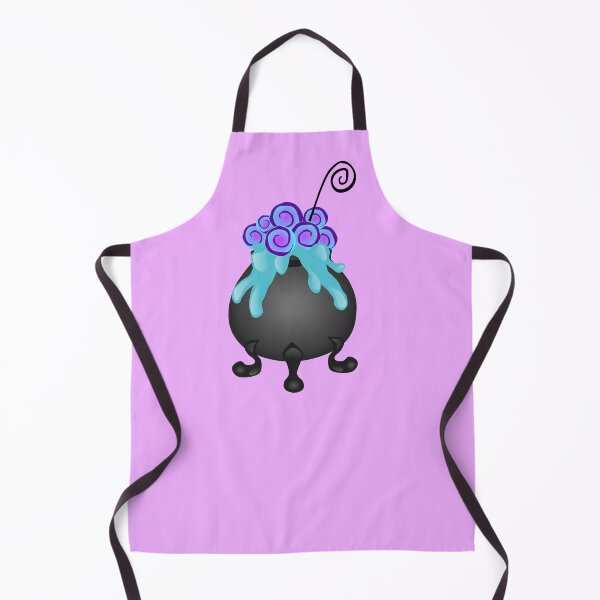 Item preview, Black cauldron with mysterious blue and purple liquid that bubbles and has many bubbles designed and sold by katecheerycake.