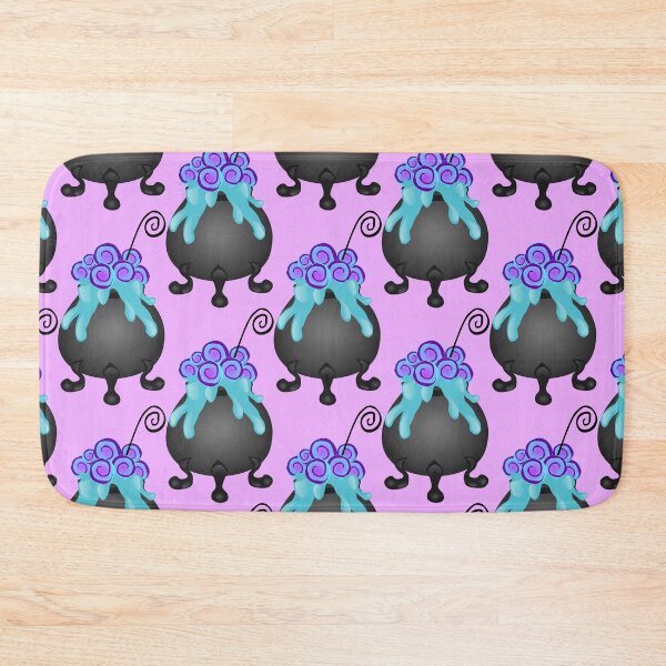 Item preview, Black cauldron with mysterious blue and purple liquid that bubbles and has many bubbles designed and sold by katecheerycake.
