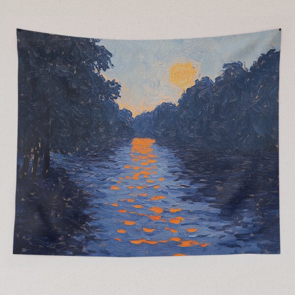 Item preview, Metal | Post-impressionist painting style designed and sold by ComicsFactory.