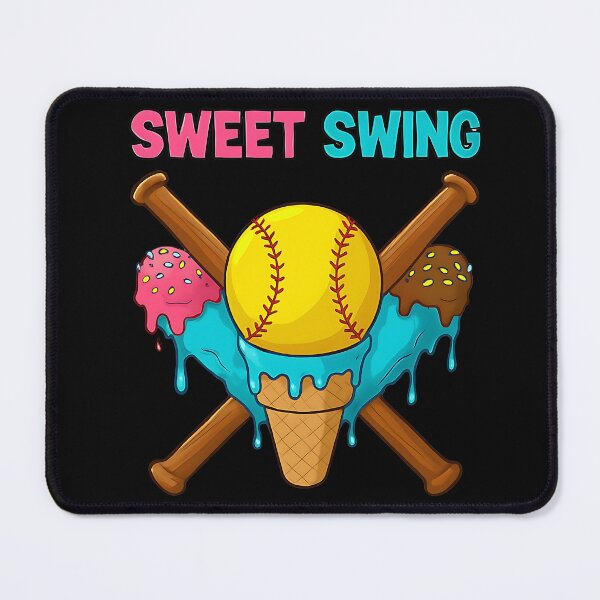 Item preview, Sweet Swing: Softball Meets Ice Cream designed and sold by bdberto12.