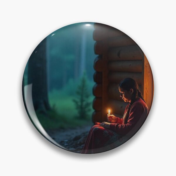 Item preview, Recluse Lifestyle: Embracing Solitude in Nature's Darkness designed and sold by LinaSpectrum.
