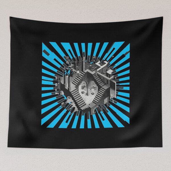 Item preview, Lost in the Escher world designed and sold by painterfrank.