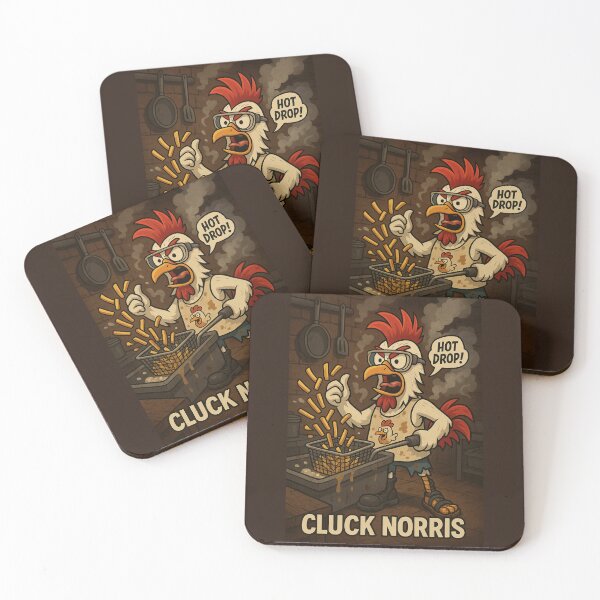 Item preview, Pour Decisions - Cluck Norris Frying in style designed and sold by A Sinister Sly.