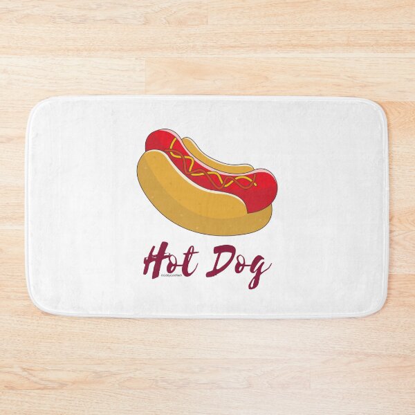 Item preview, Hot Dog lil hot dog designed and sold by giddygoldfinch.