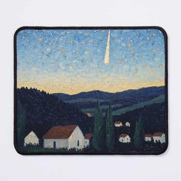 Item preview, Meteor shower | Post-impressionist painting style designed and sold by ComicsFactory.