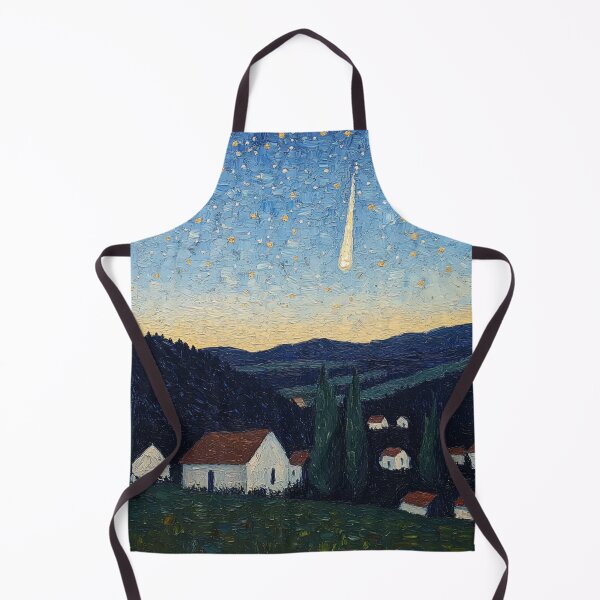 Item preview, Meteor shower | Post-impressionist painting style designed and sold by ComicsFactory.