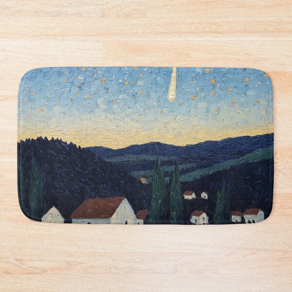 Item preview, Meteor shower | Post-impressionist painting style designed and sold by ComicsFactory.