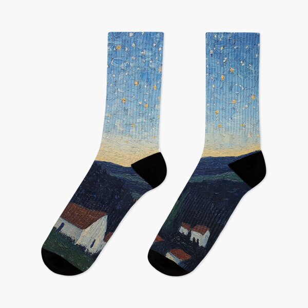 Item preview, Meteor shower | Post-impressionist painting style designed and sold by ComicsFactory.