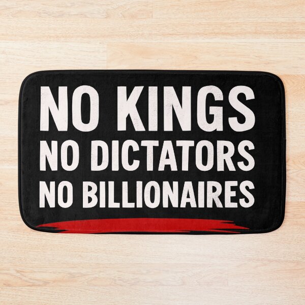 Item preview, No Kings No Dictators No Billionaires designed and sold by byebyesally.