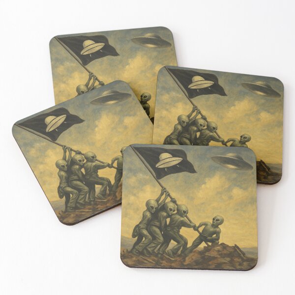 Item preview, The invasion has landed designed and sold by Abducted Treasures.
