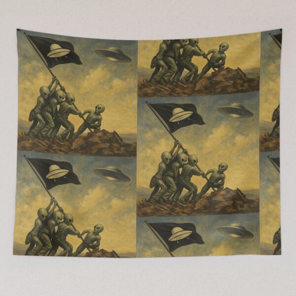 Item preview, The invasion has landed designed and sold by Abducted Treasures.