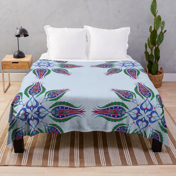 Item preview, Ottoman Tulip Motif Pattern – Traditional Turkish Art Design designed and sold by tarzbol.