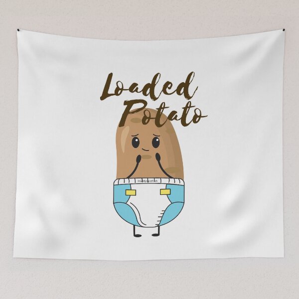 Item preview, Loaded Potato, I'm a Potato design for your favorite kid designed and sold by giddygoldfinch.