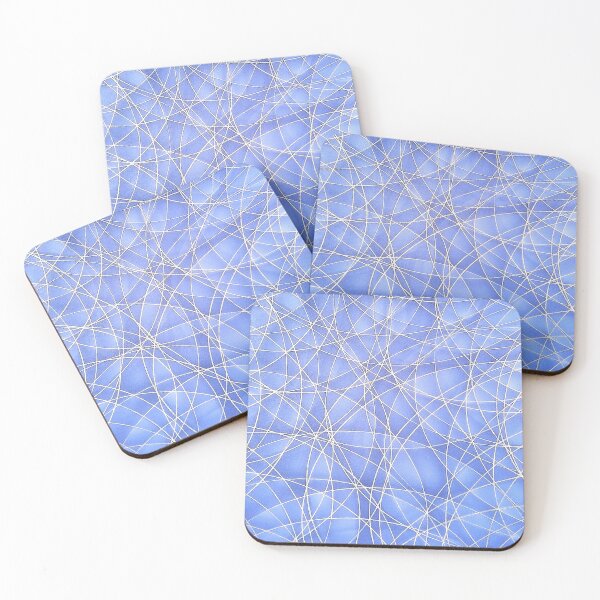 Item preview, Electric Web – Abstract Blue Energy. Trandy Print Art. designed and sold by IrinaBaranova.