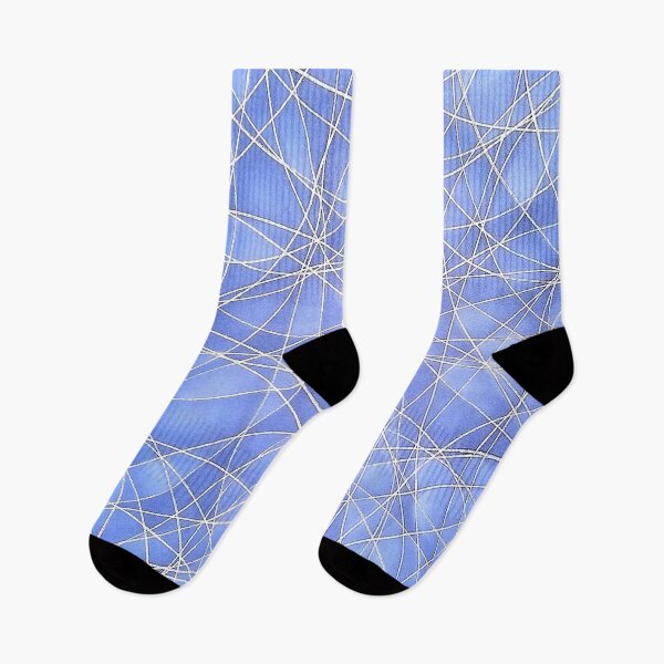 Item preview, Electric Web – Abstract Blue Energy. Trandy Print Art. designed and sold by IrinaBaranova.