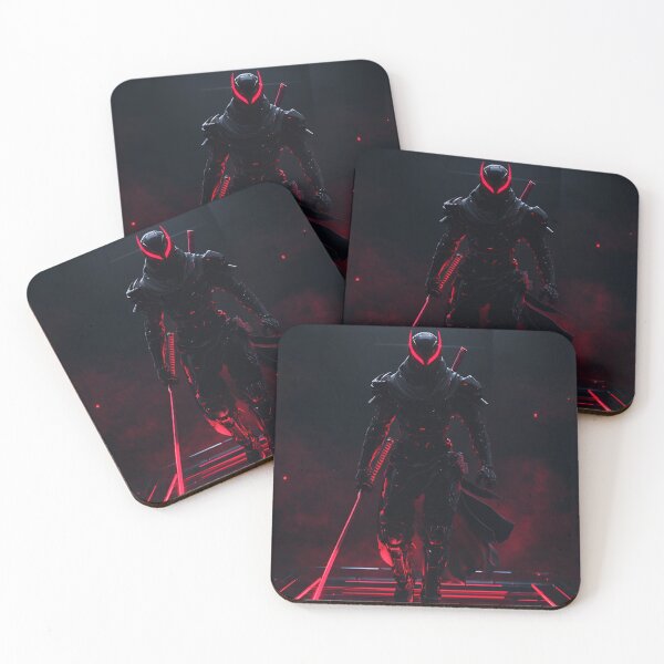 Item preview, Neon Shadow Samurai: Crimson Eclipse designed and sold by Color Verse1.