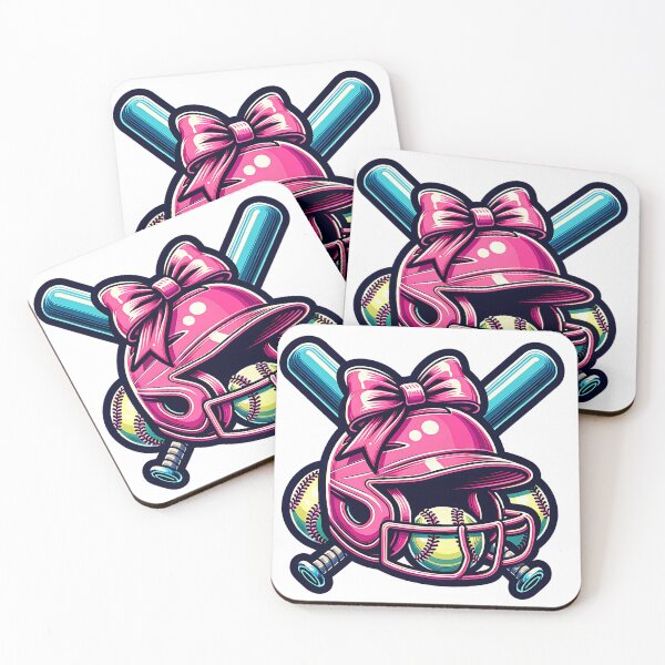 Item preview, Fierce & Pink: Softball Helmet Power designed and sold by bdberto12.