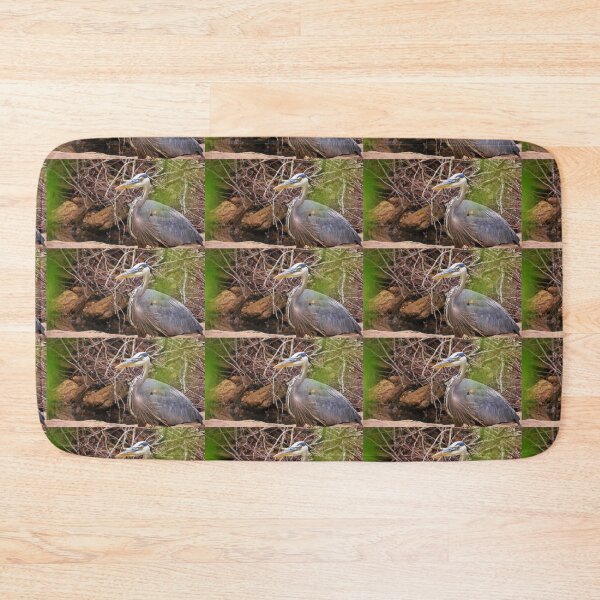 Item preview, the Great Blue Heron eyeing a Catch designed and sold by train-shop.